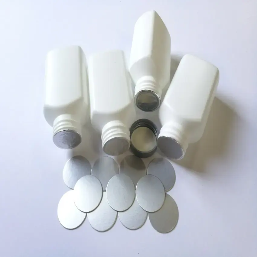 Sello de tapa de botella de aluminio con junta de papel de aluminio para uso de embalaje