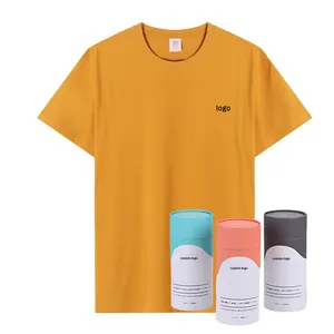 Custom Shape Tin Can Compressed T Shirt Promotional Gift Box t Shirt Wholesale