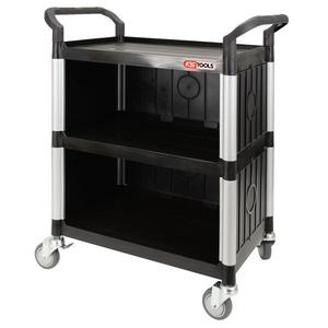 KS TOOLS - 800.0021 Chariot de service d'atelier, avec doublure-EAN 4042146175798 ROLLING WORKSHOPS HAND TRUCKS AND UTILITY CARTS - Product Image 1