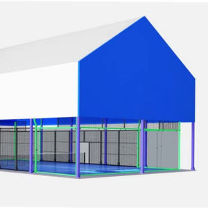 INOLP Indoor Padel Court Solution Materiales ecológicos con diseño de reducción de ruido para gimnasio Tenis - Product Image 1