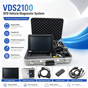ชุดอุปกรณ์วินิจฉัยแท้ <span class=keywords><strong>BYD</strong></span> VDS2100 สำหรับรถยนต์ Shark, Atto 3, Seal, Seagull, วิเคราะห์ข้อมูลและปัญหาแบบเรียลไทม์, จัดจำหน่ายโดยตัวแทนจำหน่ายที่ได้รับอนุญาต - Product Image 1