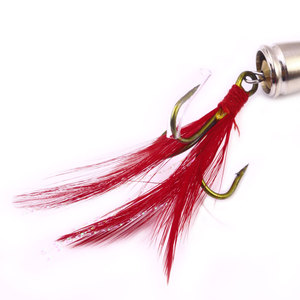 HENGJIA Señuelo de Pesca Artificial de Metal Tipo Cuchara, 70mm 9.5g, Realista, Spinnerbait para Pesca de Lubina, Lucio, Trucha, Perca, Zander, Crappie - Product Image 4