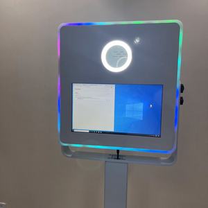 Venta al por mayor Dslr Photobooth Shell Portable Selfie Photo Booth Precio con impresora para la boda Fiesta espejo mágico fotomatón - Product Image 2