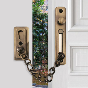 Chaîne de porte antivol en acier inoxydable avec finition polie pour la sécurité domestique, utilisation intérieure - Product Image 3