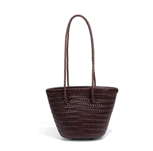 Phụ Nữ Của 2024 Mới Bán Buôn Handmade PU Hobos Túi Xách Với Thư Trang Trí Và Chuỗi Chính Hãng Da Lót Cao Cấp - Product Image 3