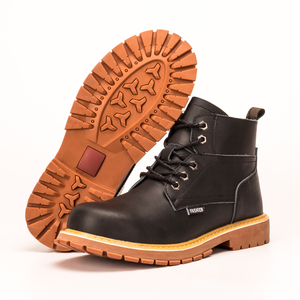 2025 stivali Unisex in pelle <span class=keywords><strong>con</strong></span> <span class=keywords><strong>tacco</strong></span> alto da uomo <span class=keywords><strong>scarpe</strong></span> di sicurezza comode <span class=keywords><strong>con</strong></span> punta in acciaio per il tempo libero primavera autunno Unisex suola EVA - Product Image 6