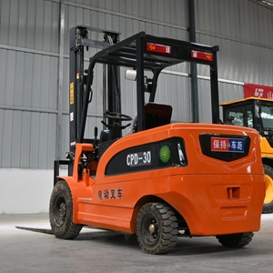 מלגזות סוללה אנרגיה חדשה 3m 3000Lbs מלגזה חשמלי עם מזלג - Product Image 1