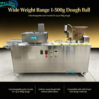 Machine commerciale de découpe et de façonnage de pâte 1-500g par pièce 2,025 kW pour le traitement de la pâte à pain, à brioches et à pizza