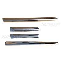 Car Side Skirt Lip Spoiler Extension Diffuser Guard For Toyota Prado 2018 Car Side Skirt Splitter Apron Car Accessories