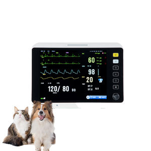 Presisi tinggi canggih tanda Vital perawatan intensif Real-timer mesin Multi-parameter dokter hewan <span class=keywords><strong>Monitor</strong></span> Multiparameter - Product Image 3
