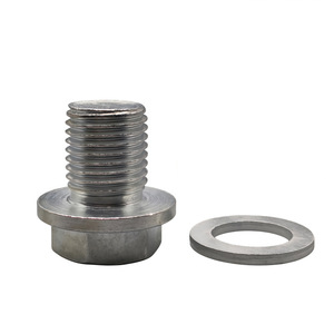M146 Extended Version Oil Pan Drain <b>Plug</b> M14x1.5 Carbon Steel For Honda Acura Hyundai Kia Mitsubishi Genesis Fiat Ducati - Product Image 1