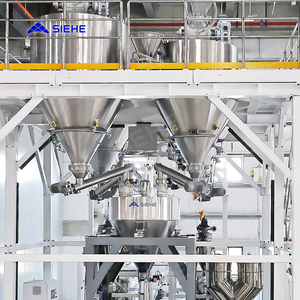 纺织颜料、肥料、复合混合物、干混料、化学洗涤剂，每天500吨水平犁式混合系统生产线 - Product Image 4