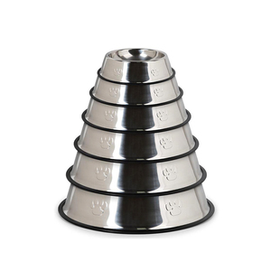 לוגו מותאם אישית OEM למכירה הטובה ביותר מותאם אישית אופנתי גדול נירוסטה מזון לחיות מחמד קערת כלבים גדלים קערות חיות מחמד מזינים לחיות מחמד - Product Image 6