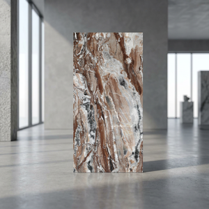Baldosas de porcelana cerámica tipo terrazo Argos Grey de 800x1600 mm con superficie gris para proyectos de pavimentación de infraestructuras - Product Image 3