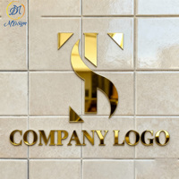 Letras Metálicas 3D de Acero Inoxidable con Acabado Espejo Personalizadas por el Fabricante, Letreros Comerciales, Adhesivo de Pared con Logotipo de Letras para Decoración