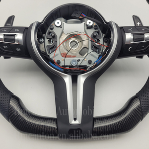 Explosive Models Carbon Fiber Led Perforated Leather for 3 Series 5 Series F20 F30 F90 F01 F02 Car Steering Wheel - Product Image 5