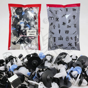 Clips para Paneles de Puerta de Coche Peugeot, 100 Piezas, Sujetadores a Presión, Retenedores para Molduras de Parachoques y Pasos de Rueda, Piezas de Reparación Automotriz - Product Image 4