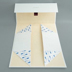 Cao Cấp Thương Hiệu Sang Trọng Tông Hộp Giày Cứng Bìa Từ Tính Năng Gấp Biểu Tượng Tùy Chỉnh Miếng Bọt Biển Bán Buôn Giá Rẻ Đồng Bằng Rỗng - Product Image 4