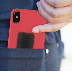 Support de téléphone à bande élastique, utilisation facile d'une seule main, coque de téléphone anti-chute, auto-adhésif. - Product Image 4