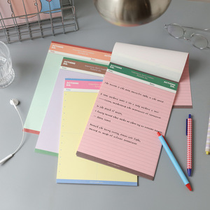 สมุดจดบันทึกแบบกระดาษสไตล์ Ins พร้อมรหัสสีสำหรับนักเรียนที่เตรียมสอบเข้าระดับสูงกว่าปริญญาตรี ใช้จดบันทึกคำศัพท์ - Product Image 1