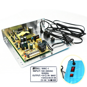 Fuente de alimentación de 5V y 12V con interruptor IO, transformador de CA para ranura, tablero de juego de Arcade que funciona con monedas, máquina de juego africana - Product Image 3