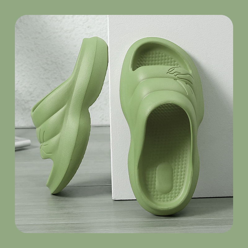 Thick Platform Bathroom Home Slippers Women Men Outdoor Slides Summer Shoes