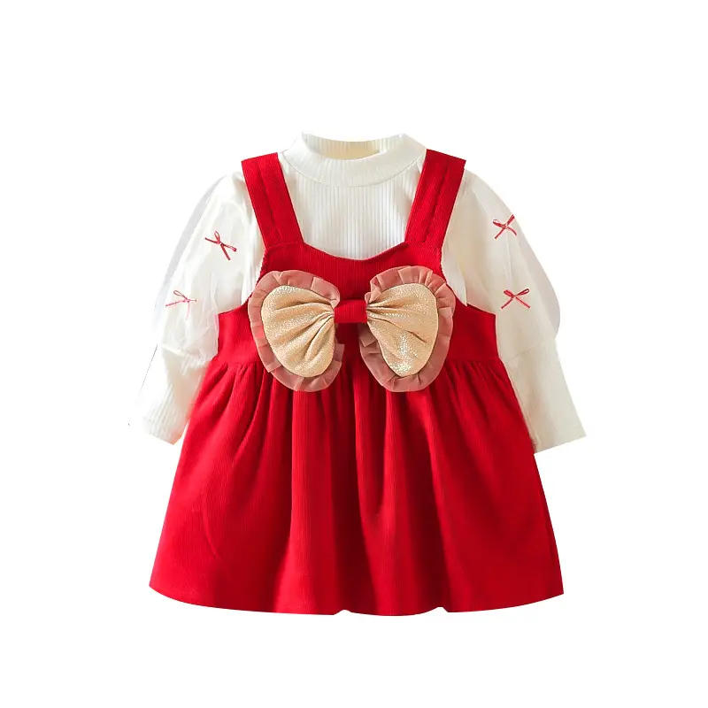 Kinderkleidung 1-7 Jahre Baby-Mädchenkleid Kinder Blumenkleid Sommer Prinzessinkleid für Mädchen