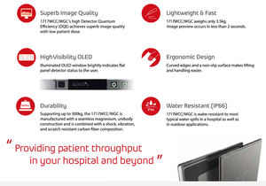 레이엔스 17 X 17 무선 X선 평판 검출기 디지털 X선 기기용 - Product Image 2