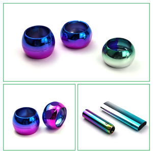 Boîtier métallique en alliage d'aluminium Yunqi, traitement d'électrodéposition, moulage sous pression, chrome nacré, nickel chromé, placage chrome brillant pour jouets - Product Image 2