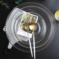 Ensemble d'assiettes de luxe écologiques et originales – Assiettes de présentation à motif personnalisé pour l'hôtellerie et les cadeaux de fête