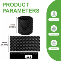 Conteneur de culture pliable et résistant aux intempéries en plastique renforcé de fibre de verre, capacité de 10 gallons, lot de 5, pour laitues