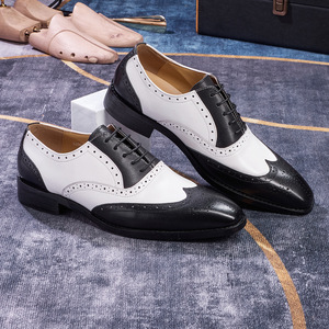 Zapatos de Hombre de Cuero Genuino Hechos a Mano de Lujo, Adecuados para Eventos Casuales, Formales, Fiestas y Bodas - Product Image 1
