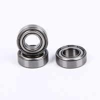 Roulements miniatures en acier inoxydable SR166-ZZEE 4.762x9.525x3.175mm pour moulinets de pêche RC, pièces dentaires et applications médicales