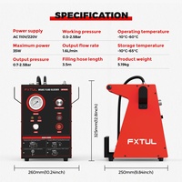 FXTUL BF608 Purgeur de liquide de frein 110V 220V, machine de vidange de liquide de frein avec manomètre, débit de 1,6 L/min, pour réparation automobile