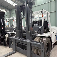 Chariot élévateur d'occasion TCM FD100 10 tonnes en stock, livraison rapide, à vendre