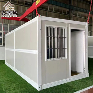 บ้านคอนเทนเนอร์พับได้บนล้อ แบบสำเร็จรูป สไตล์มิดเซ็นจูรี่โมเดิร์น โครงสร้างเหล็ก ระบายอากาศได้ดี ติดตั้งรวดเร็ว ปรับแต่งได้ ใช้เป็นบ้านหรือโรงแรม - Product Image 6