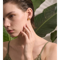 Nouveautés XY 9015 – Boucles d'oreilles clous en acier inoxydable avec pierres naturelles (améthyste, amazonite, agate) en forme de cœur – Bijoux populaires