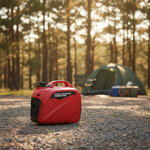 Générateur silencieux à onduleur compact de 2000 W avec poignée de transport légère, idéal pour la pêche et les excursions de randonnée - Product Image 3