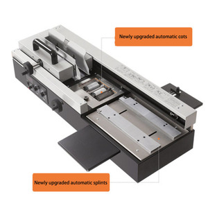 Máquina de encuadernación de libros de pegamento de fusión en caliente Manual de tamaño A4, máquina de encuadernación de pegamento de fusión en caliente de escritorio de alta calidad, aglutinante de pegamento - Product Image 5