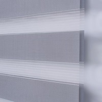 Stores zébrés pour fenêtres, stores enrouleurs intégrés en polyester isolés, stores zébrés enrouleurs