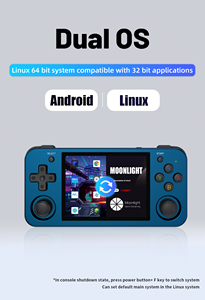 ANBERNIC-consola de juegos Retro <span class=keywords><strong>RG353M</strong></span> Hanheld, 3,5 pulgadas, LINUX, Android - Product Image 2