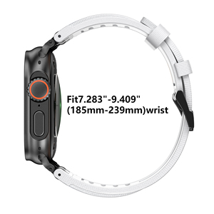 Correa de Caucho FKM para Hombre, 44 mm, Compatible con Relojes Inteligentes Bea Uti Ful, para <span class=keywords><strong>Apple</strong></span> Ultra <span class=keywords><strong>2</strong></span>, 3, SE, Serie 10 - Product Image 5