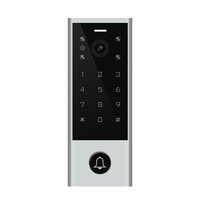 Contrôle d'accès WiFi étanche IP65 Tuya avec caméra 2MP, détection de mouvement, déverrouillage à distance, 1000 utilisateurs, cartes EM/MF, interphone vidéo