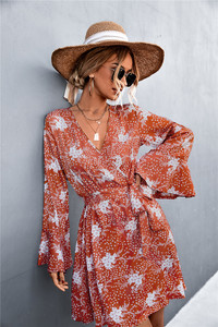 Robe décontractée pour femmes, impression en quantité, personnalisé, grande taille, décontracté, noël, modeste, fleur de mariage, robes pour filles - Product Image 4