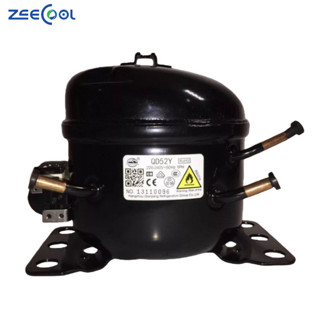 Factory Direct New QD52Y 220-240V~50Hz Refrigerant R600A Freezers & Refrigerators Refrigeration Compressor for Wansheng