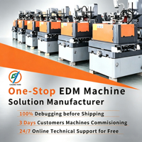 Machine de découpe à fil CNC automatique 5 axes haute vitesse DK7745 avec PLC, table de travail 1140x650mm, rugosité de surface Ra<1.0µm pour le métal
