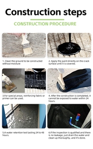 Impermeabilizante de Poliuretano a Base de Solvente en Envase Individual, <span class=keywords><strong>Precio</strong></span> de Fábrica, para Balcón y <span class=keywords><strong>Terraza</strong></span>, Anti-Grietas - Product Image 3