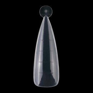 120 piezas de acrílico <span class=keywords><strong>uñas</strong></span> rápido edificio molde clavo consejos Dual formas del dedo Stiletto <span class=keywords><strong>uñas</strong></span> Consejos para <span class=keywords><strong>Polygel</strong></span> - Product Image 6