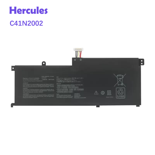 C41N2002 0B200-03770100 Laptop Battery for ASUS ZenBook Pro 15 UX535LI Rechargeable Notebook Battery
