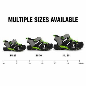 Sandales de sport pour garçons, vente en gros, logo personnalisé, sandales de randonnée et de plage pour enfants, respirantes, réglables, OEM ODM - Product Image 3